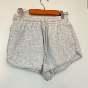 Topshop Light Grey Sweatshort